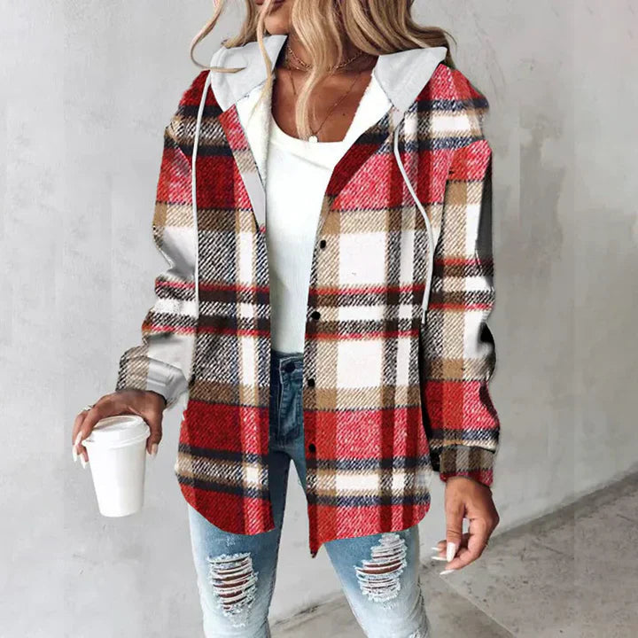 Martina | Women's Mesh Button Placket Jacket