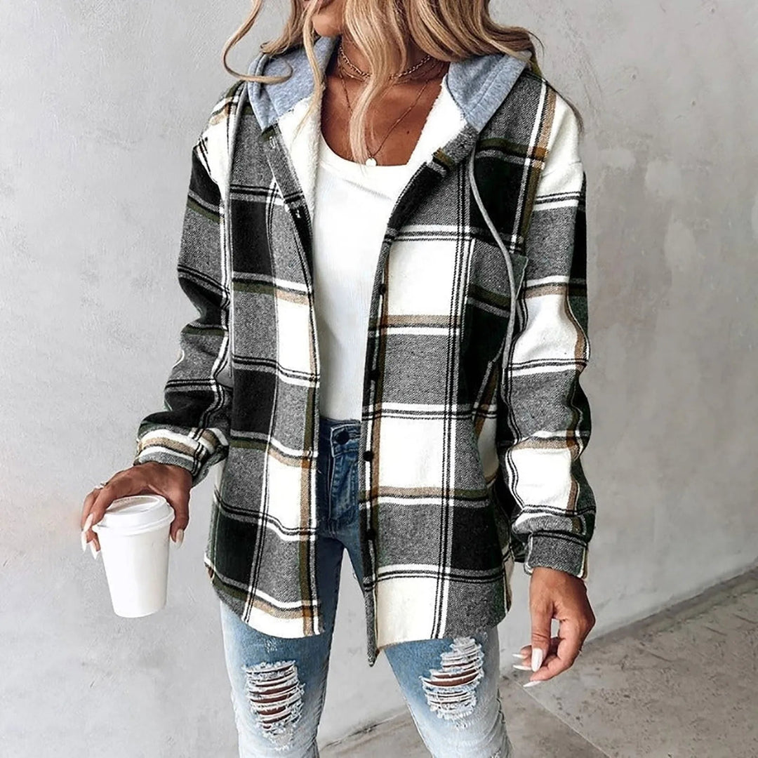 Martina | Women's Mesh Button Placket Jacket