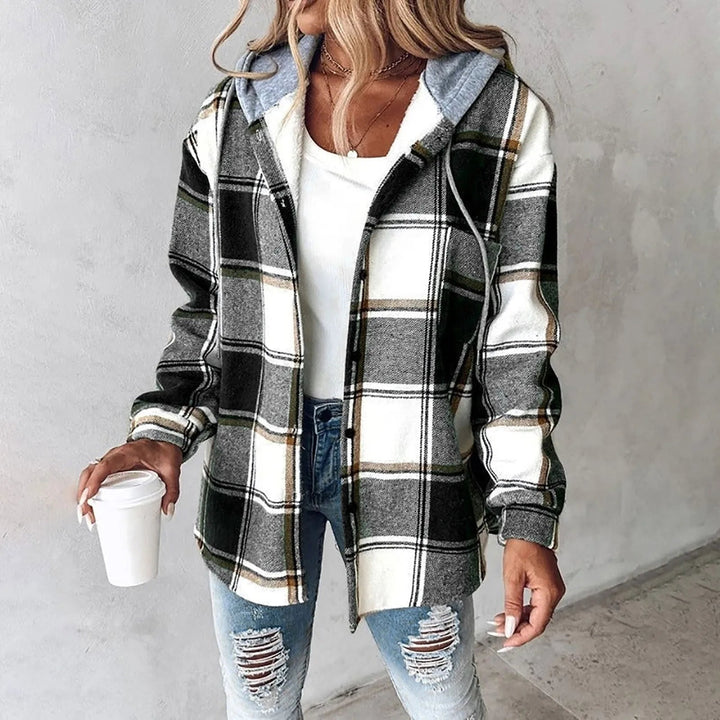 Martina | Women's Mesh Button Placket Jacket