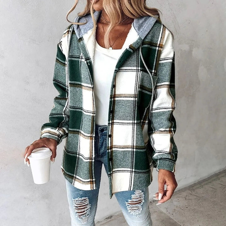 Martina | Women's Mesh Button Placket Jacket